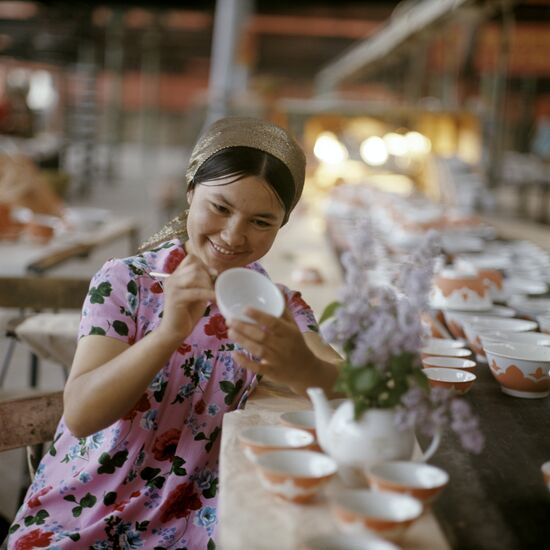 Artist Kimye Umarkhodzhiyeva