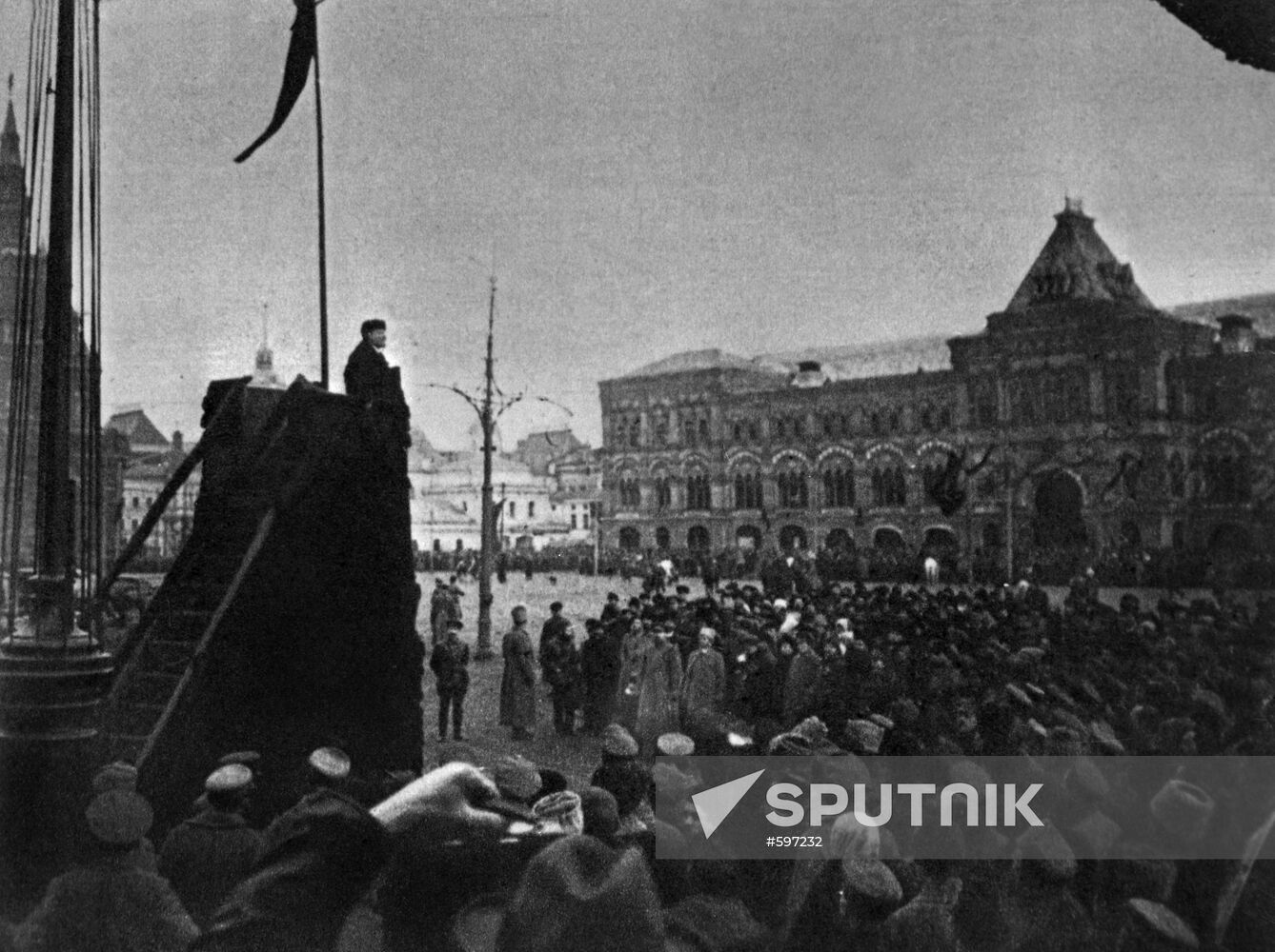 Address of Vladimir Lenin in Red Square