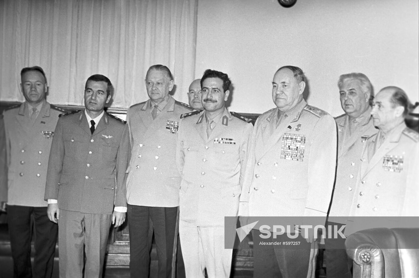 Syrian military delegation in the USSR