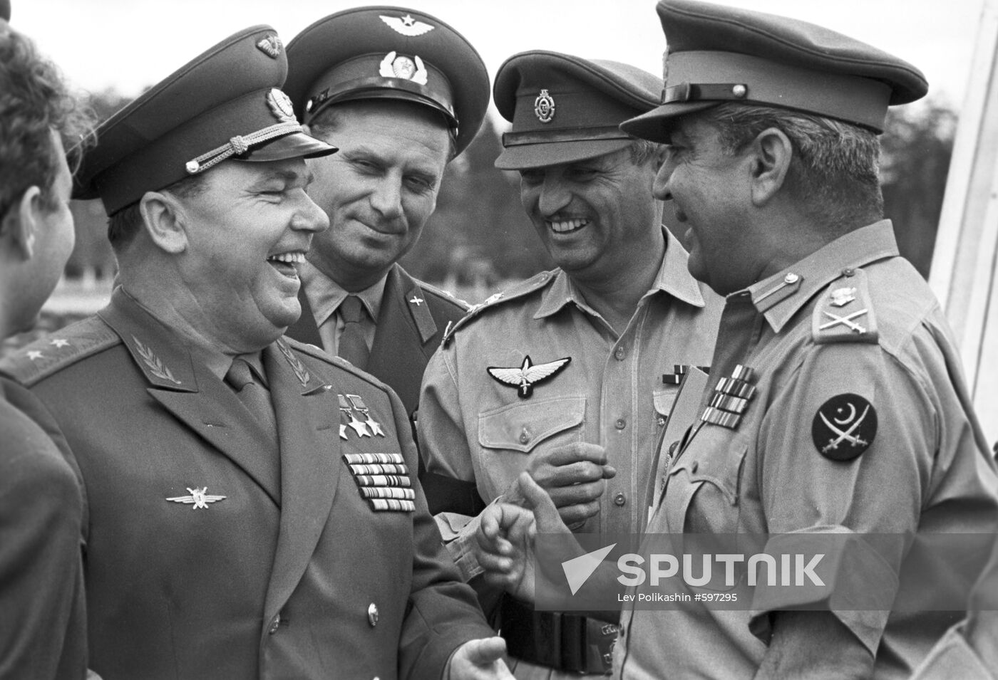 Military delegation of Pakistan visits the USSR
