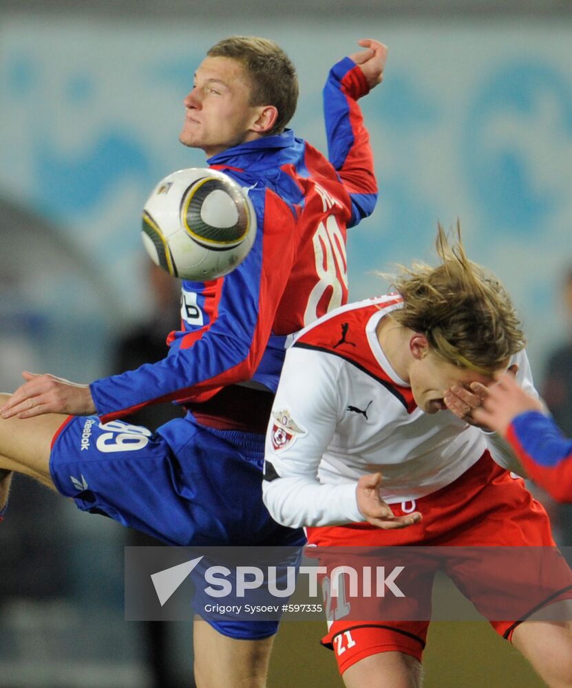 Soccer. Russian Premiere League. CSKA - Amkar