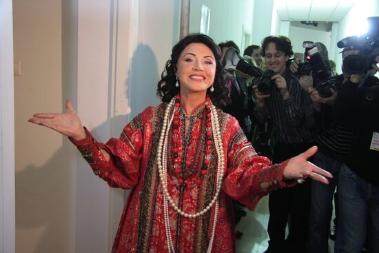 Pop-folk singer Nadezhda Babkina