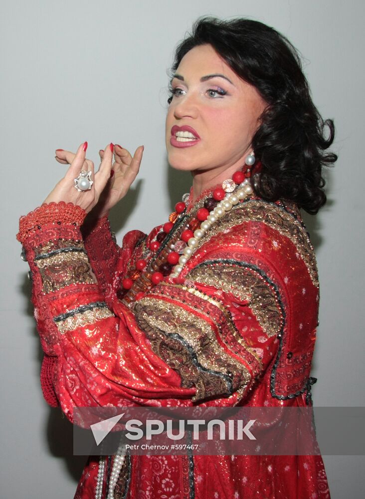 Pop-folk singer Nadezhda Babkina