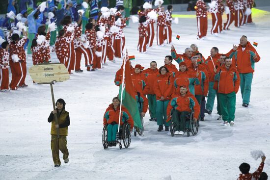 2010 Winter Paralympics open in Vancouver, Canada