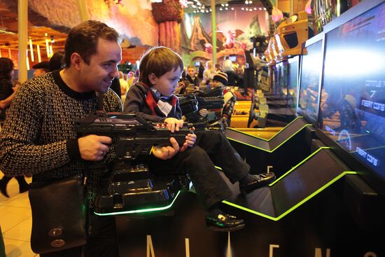 Happylon indoor amusement park opens in Moscow