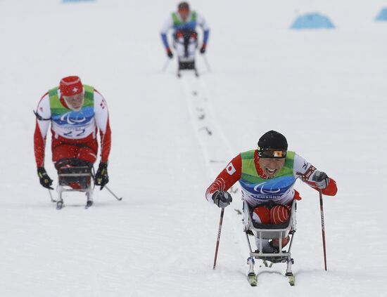 X Winter Paralympic Games. Men. Biathlon