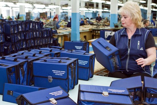 Briefcases manufactured for National Population Census 2010