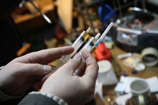 Secret drugs laboratory discovered