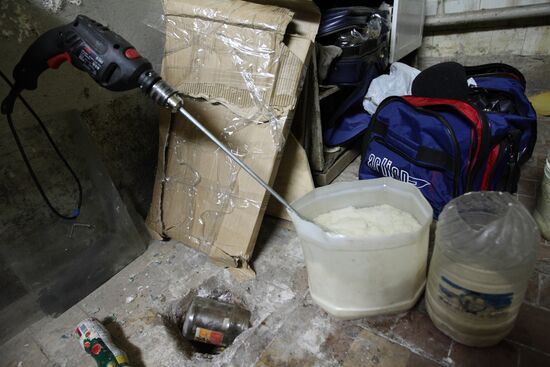 Secret drugs laboratory discovered