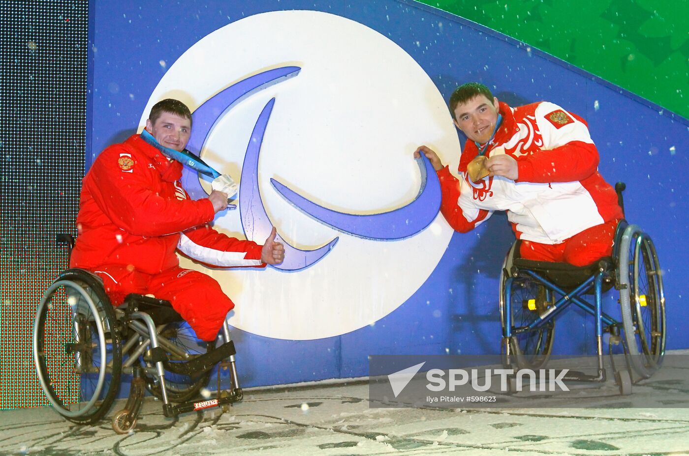 Irek Zaripov and Roman Petushkov