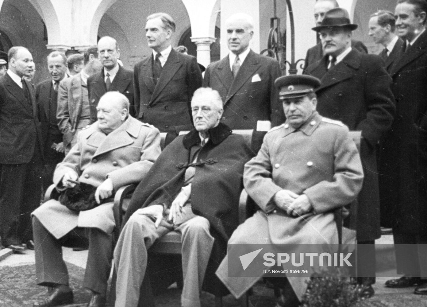 Leaders of the countries of the anti-Hitler coalition