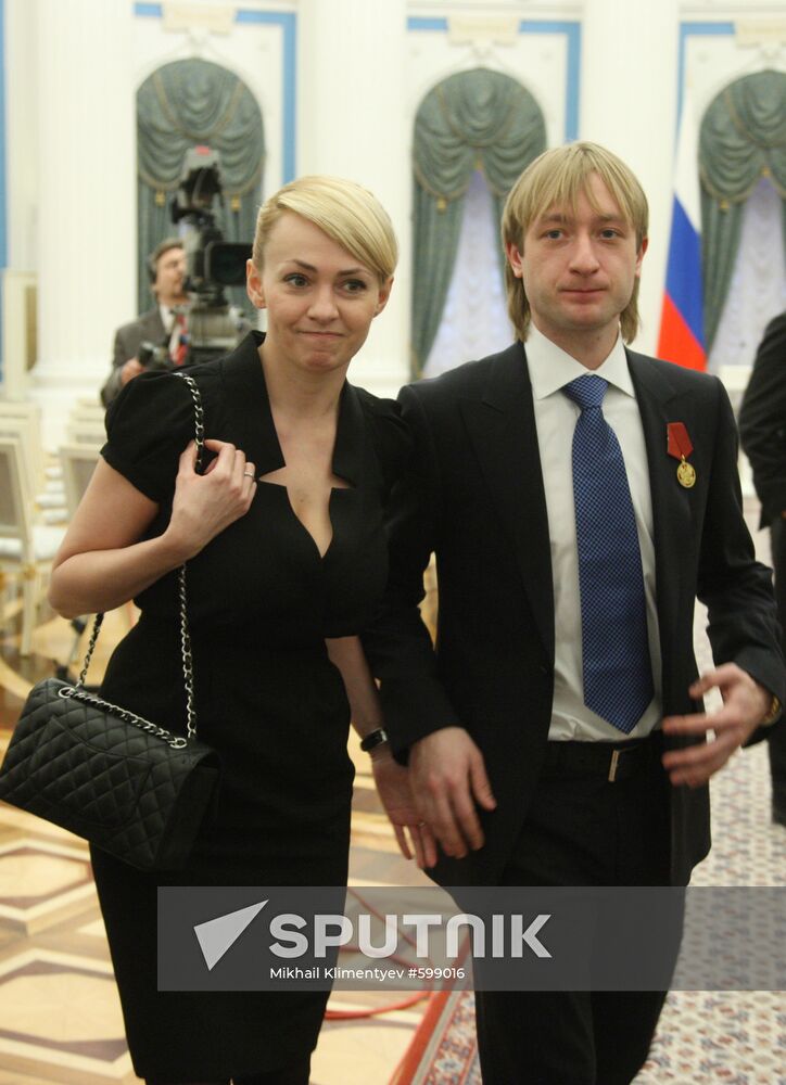 Yana Rudkovskaya, Yevgeny Plushenko