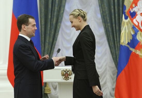 Dmitry Medvedev to Award Russia's Olympic Winners