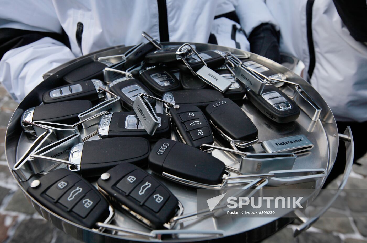 Audi car keys