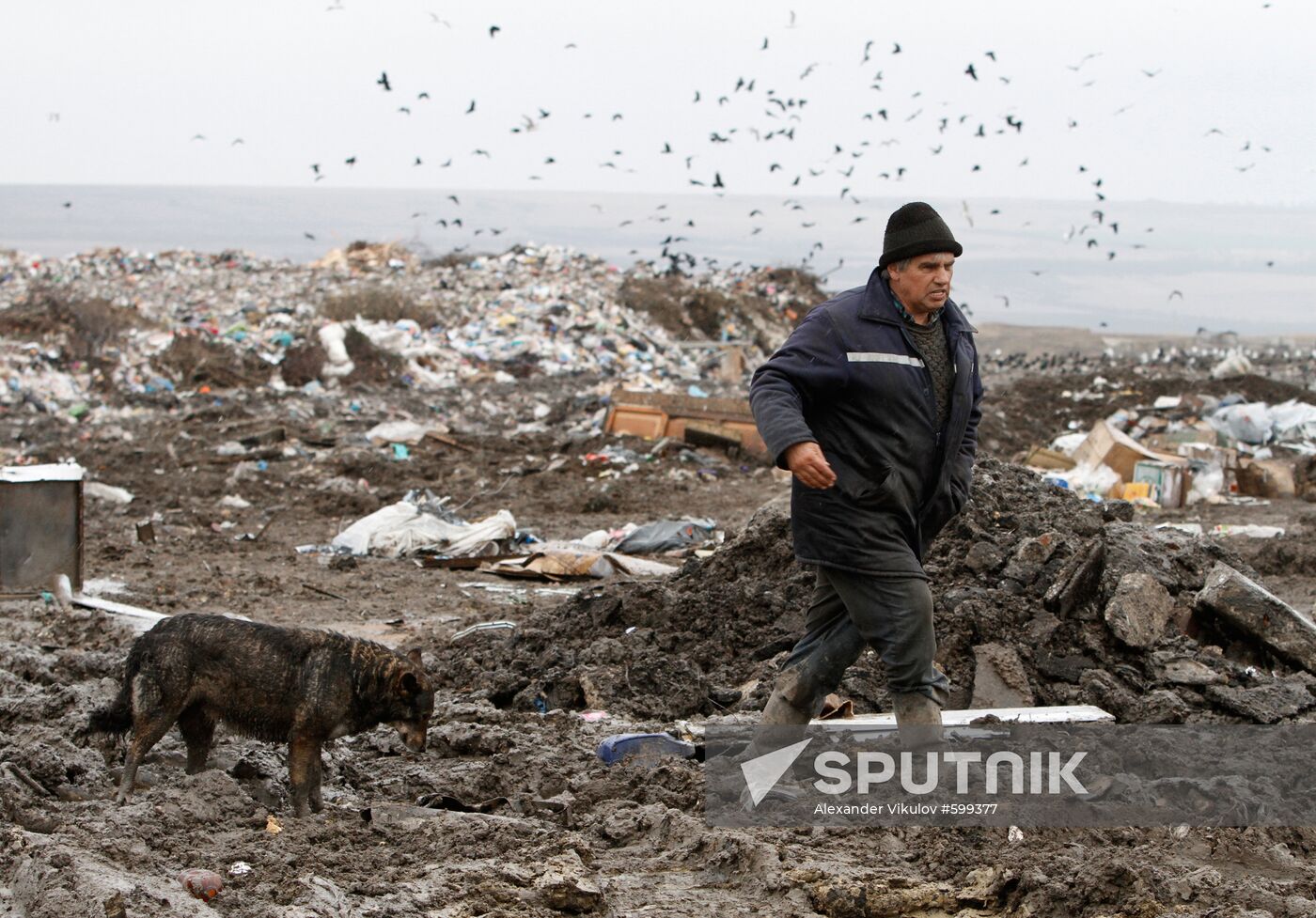 Stavropol's city dump