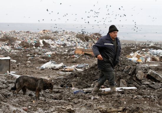 Stavropol's city dump