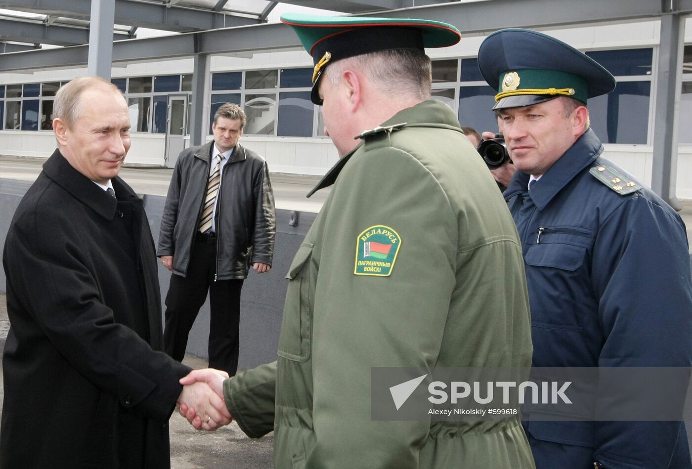 Vladimir Putin visits Belarus