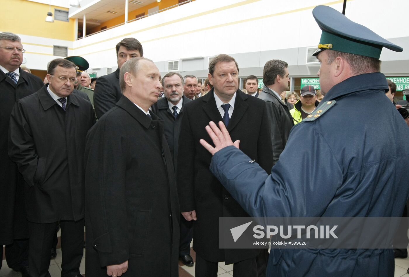 Vladimir Putin visits Belarus