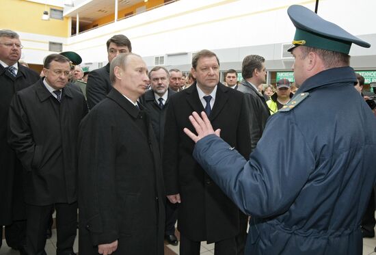 Vladimir Putin visits Belarus