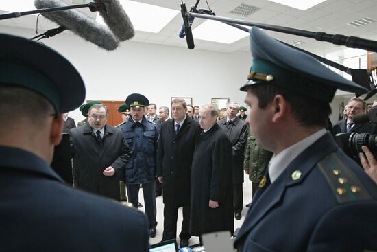 Vladimir Putin visits Belarus