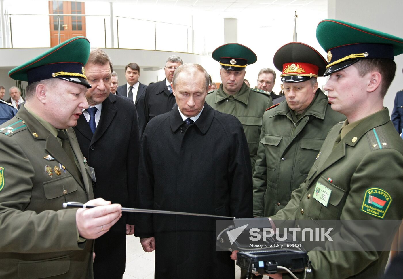 Vladimir Putin visits Belarus