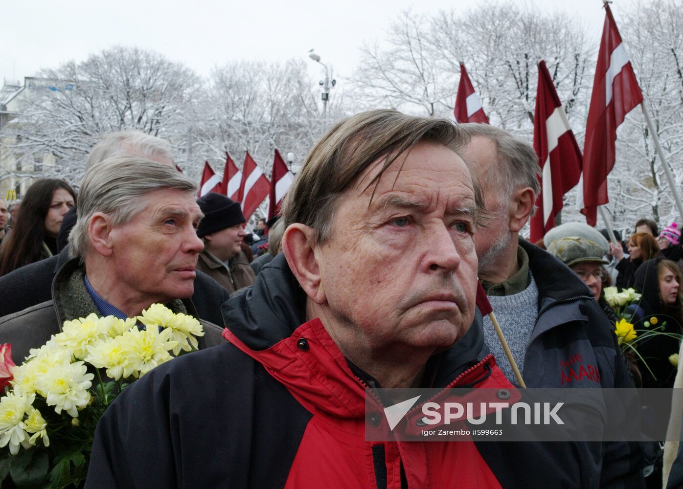 Waffen-SS veterans' rally in Riga