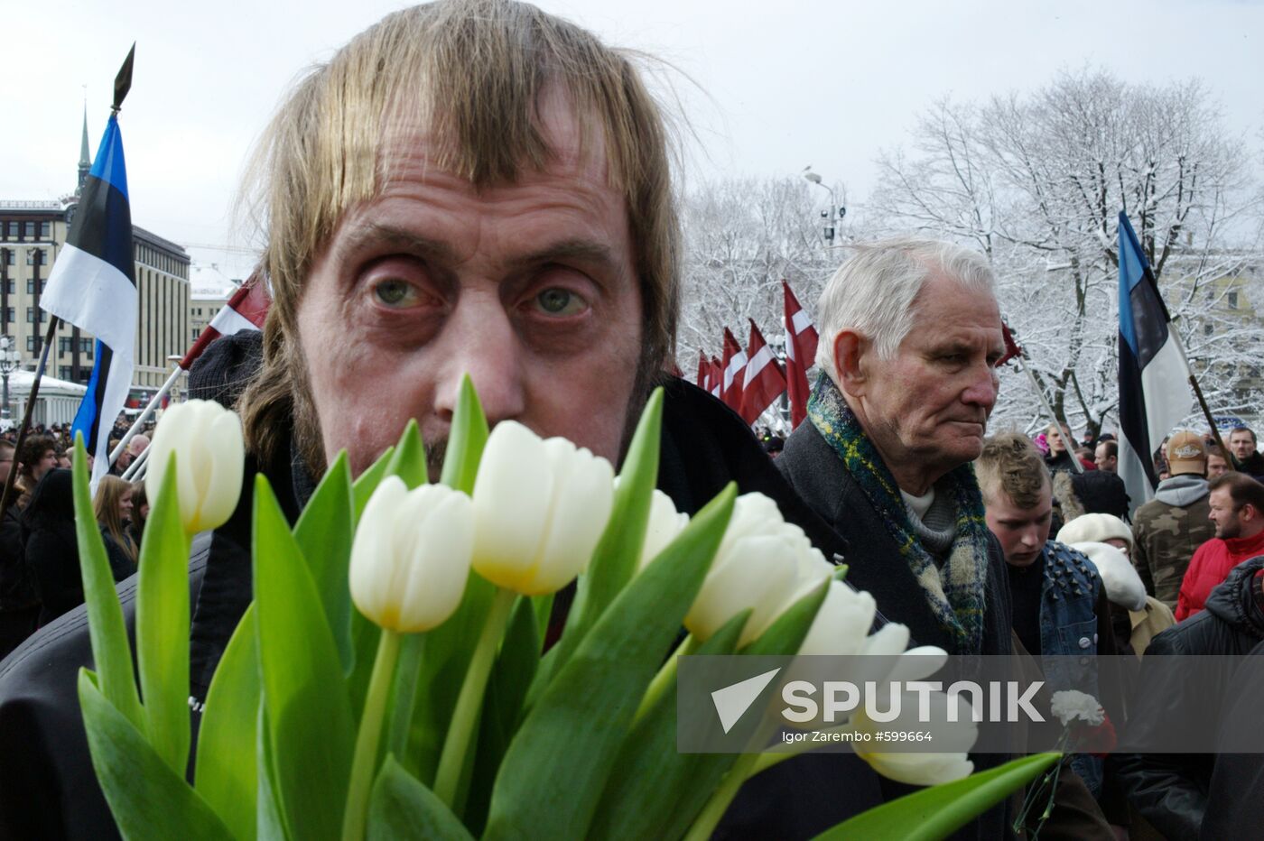 Waffen-SS veterans' rally in Riga