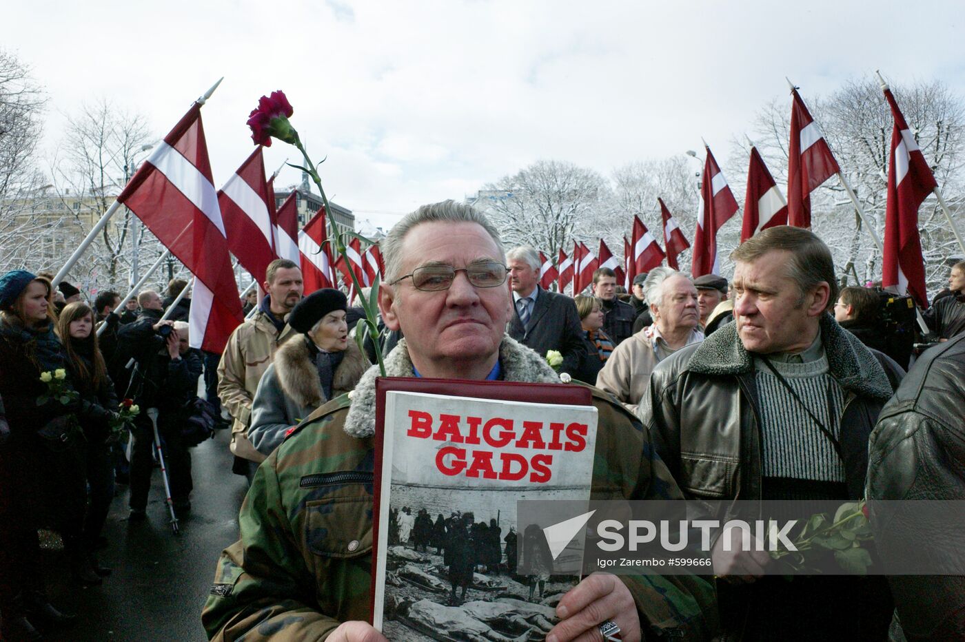 Waffen-SS veterans' rally in Riga