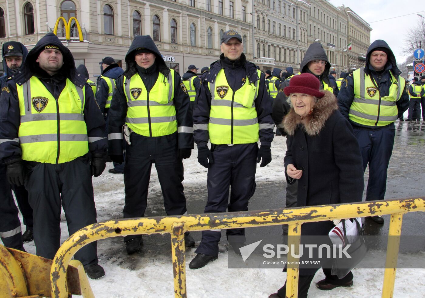 Latvian special police service