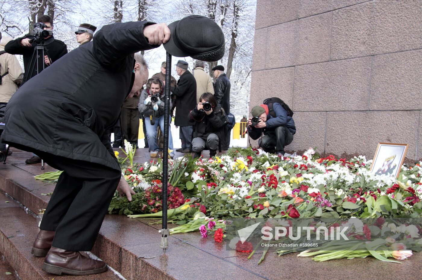 Waffen-SS veterans' rally in Riga