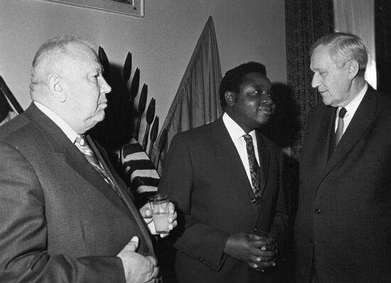 John Mahoye in the USSR