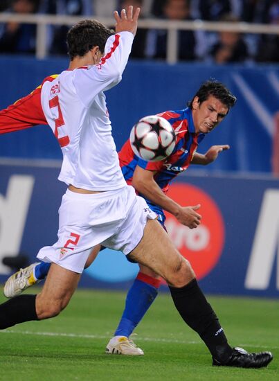 Football. UEFA Champions League. Sevilla vs. CSKA