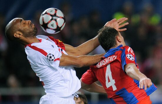Football. UEFA Champions League. Sevilla vs. CSKA