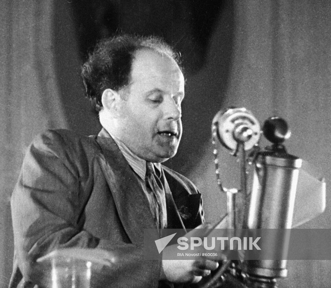 EISENSTEIN SPEECH