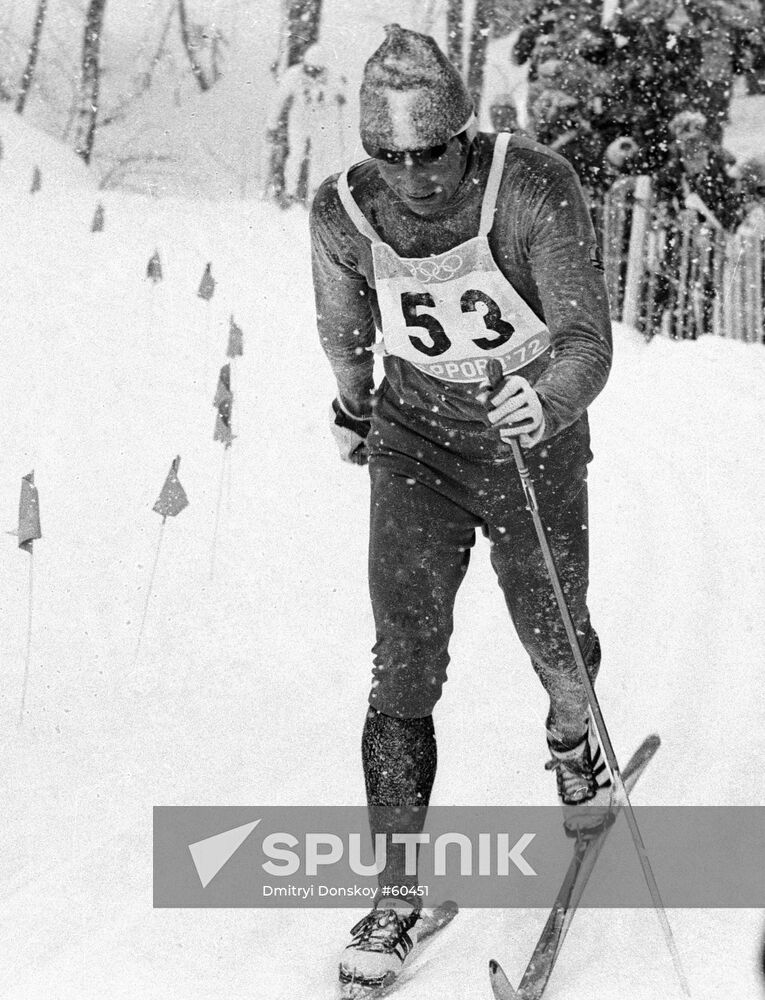 SKIER OLYMPIC GAMES SAPPORO