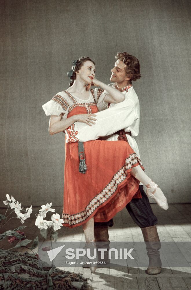 ULANOVA PREOBRAZHENSKY BALLET