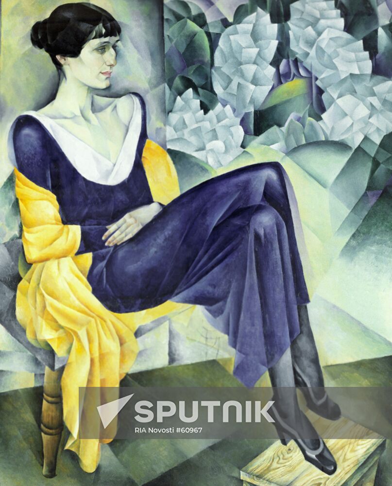 ALTMAN PORTRAIT OF ANNA AKHMATOVA