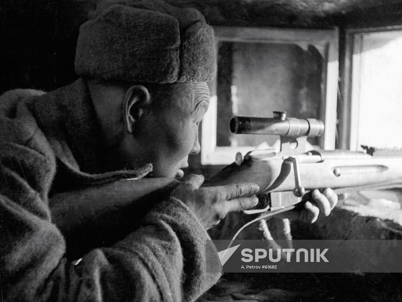 WWII SHARP SHOOTER BURYAT KULBERTINOV