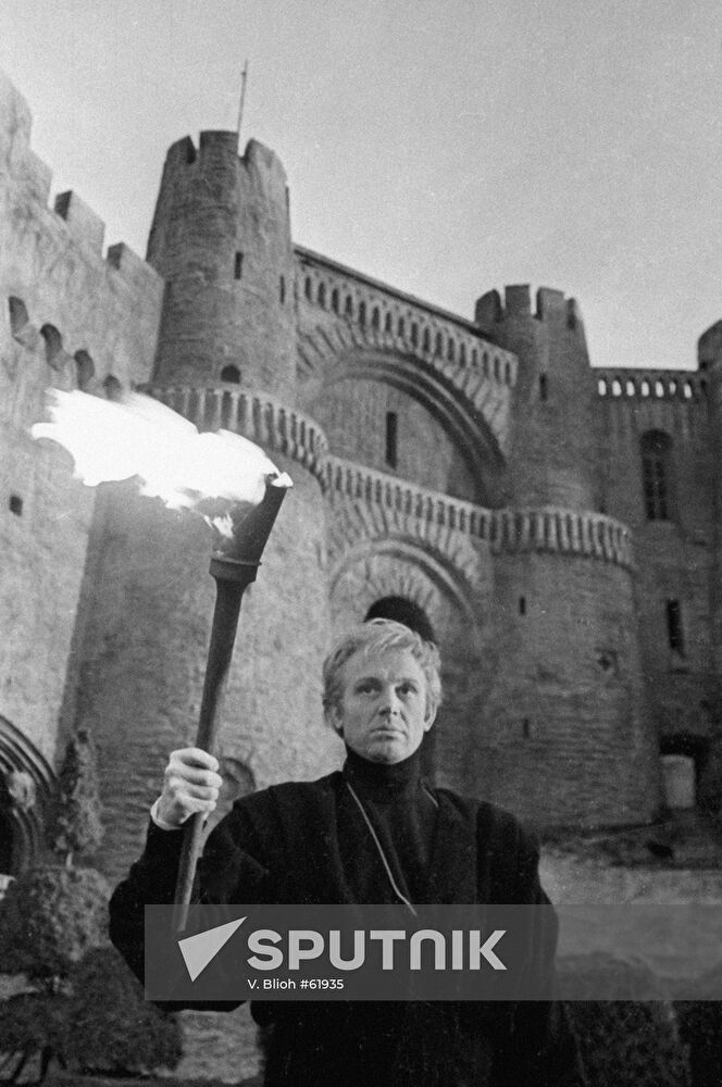 SMOKTUNOVSKY "HAMLET" FILMING