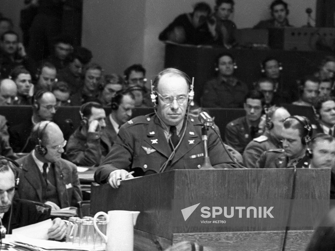 COLONEL STORY ACUSATION NUREMBERG TRIAL 