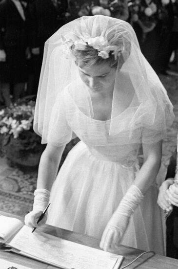 NIKOLAYEVA-TERESHKOVA WEDDING