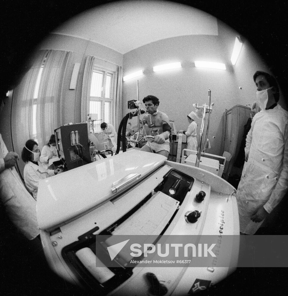 KLIMUK COSMONAUT TRAINING
