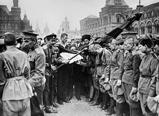 WOMEN BATTALION SEND-OFF