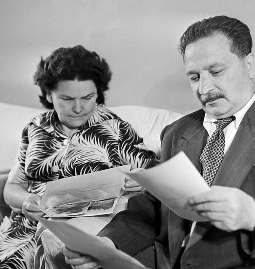 Bykovsky's Parents