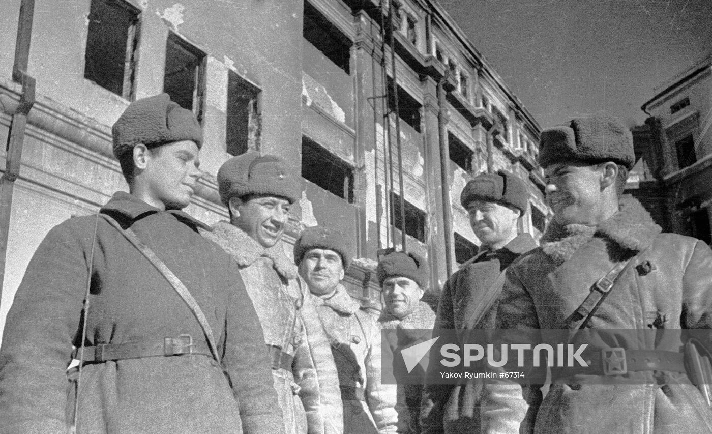 SOLDIERS GREAT PATRIOTIC WAR STALINGRAD