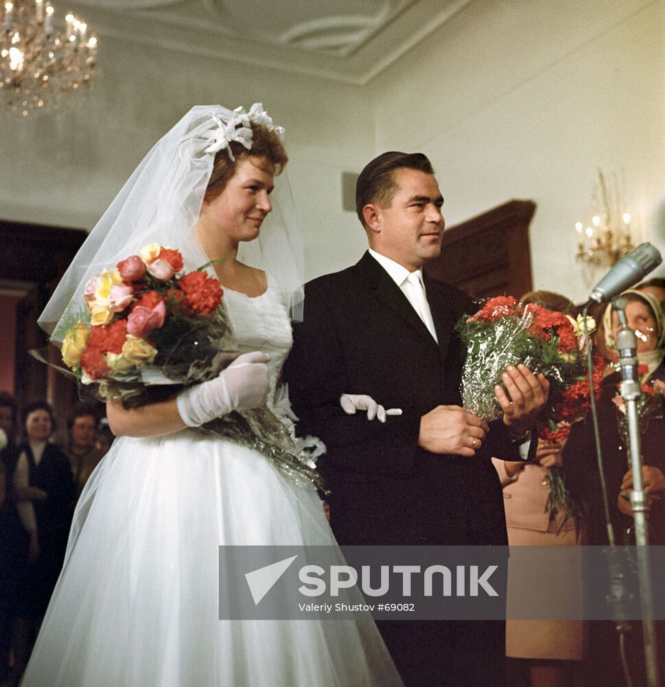 WEDDING CEREMONY TERESHKOVA NIKOLAYEV 