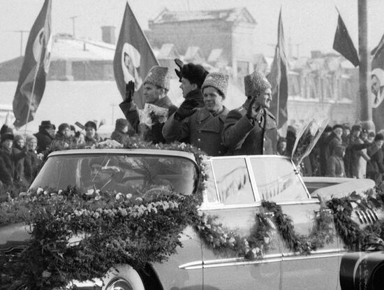 Cosmonauts Volynov and Khrunov