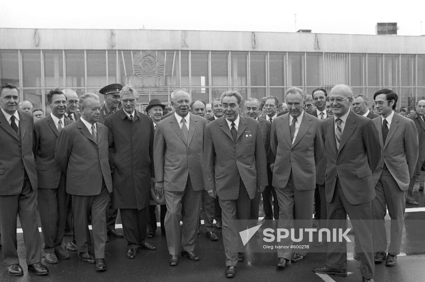 Leonid Brezhnev leaves for a visit to the United States