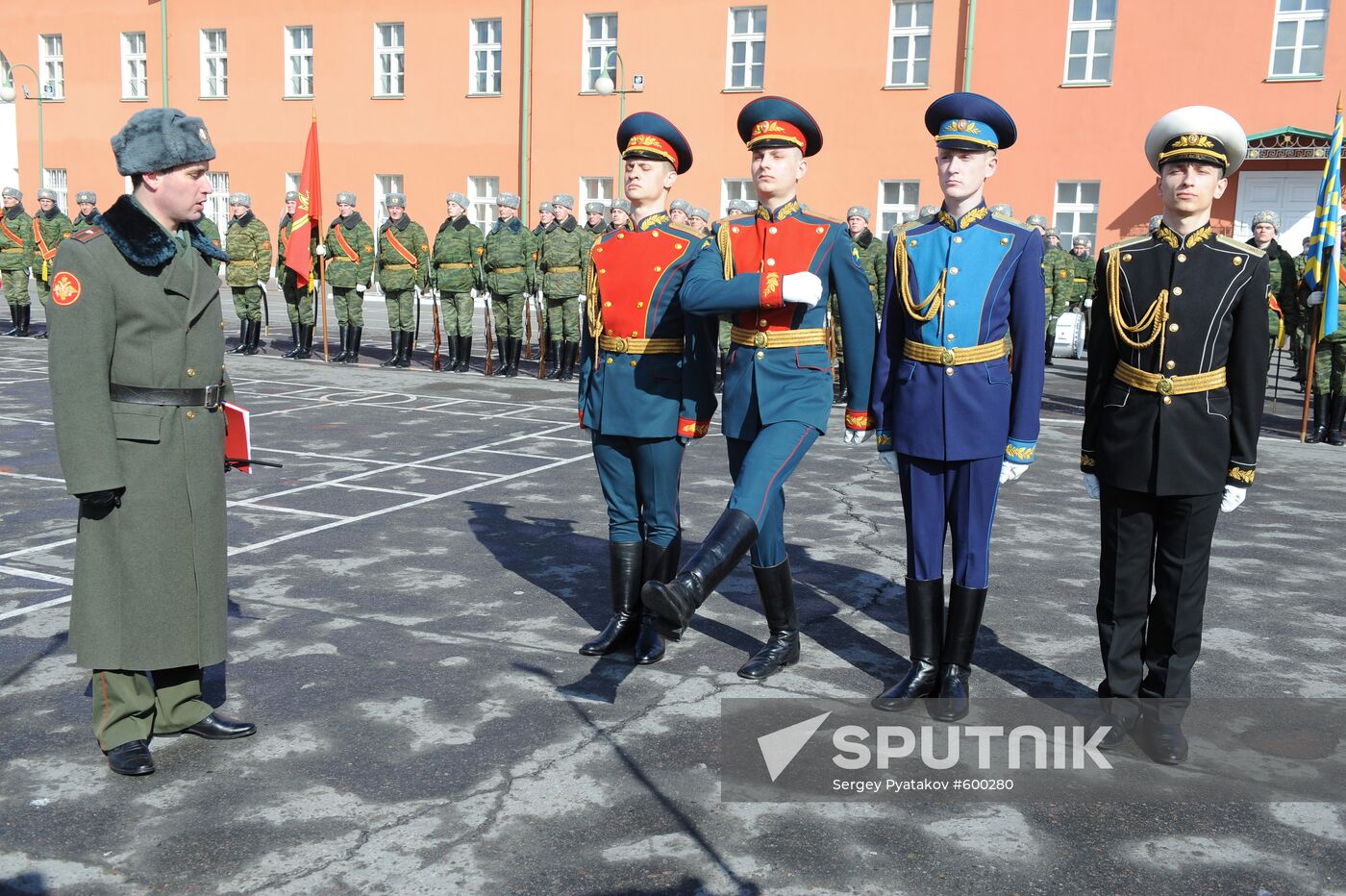Training of 154th Commandant's Regiment