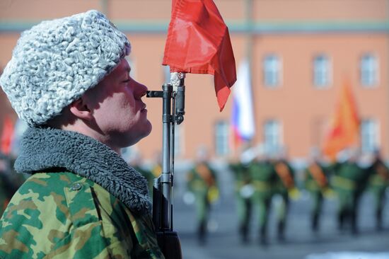 Training of 154th Commandant's Regiment